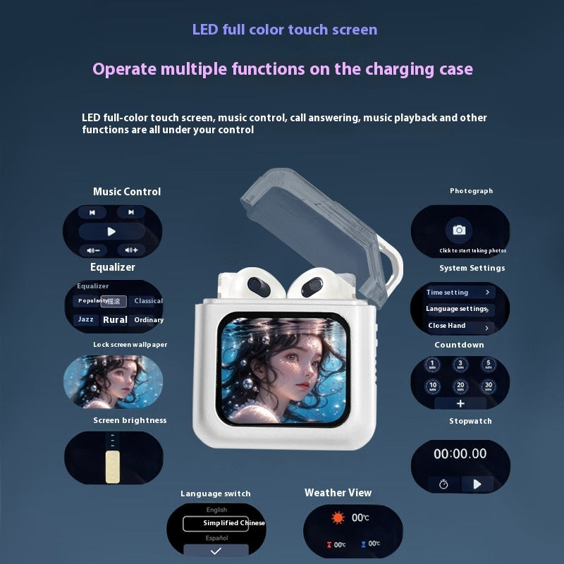 Touch Screen Bluetooth Earbuds