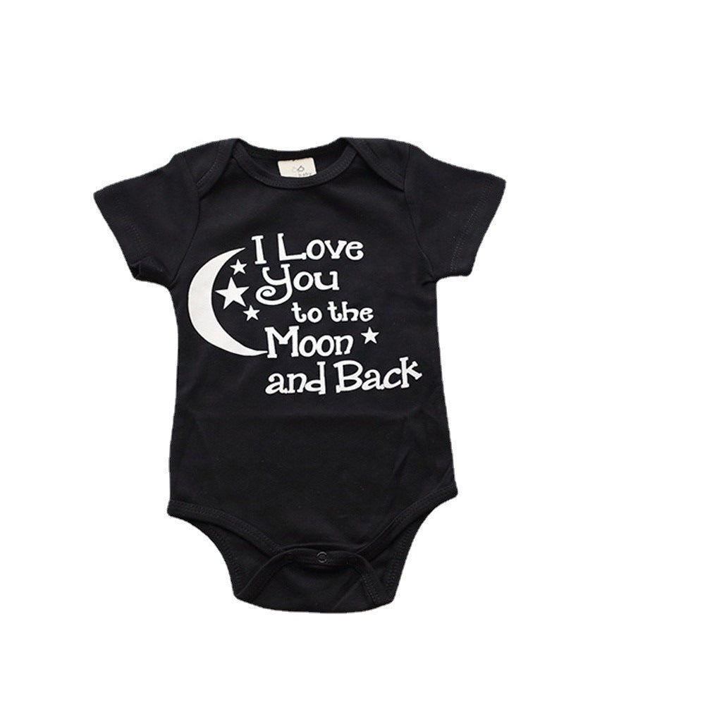 Baby I love You to the Moon and Back Onesie
