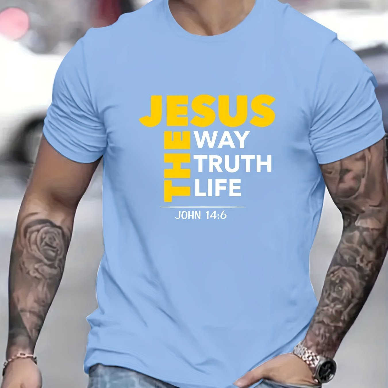 Men's John 14:6 T-Shirt