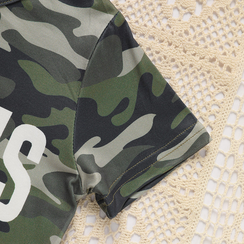 Girl's Daddy's Girl Camo Outfit