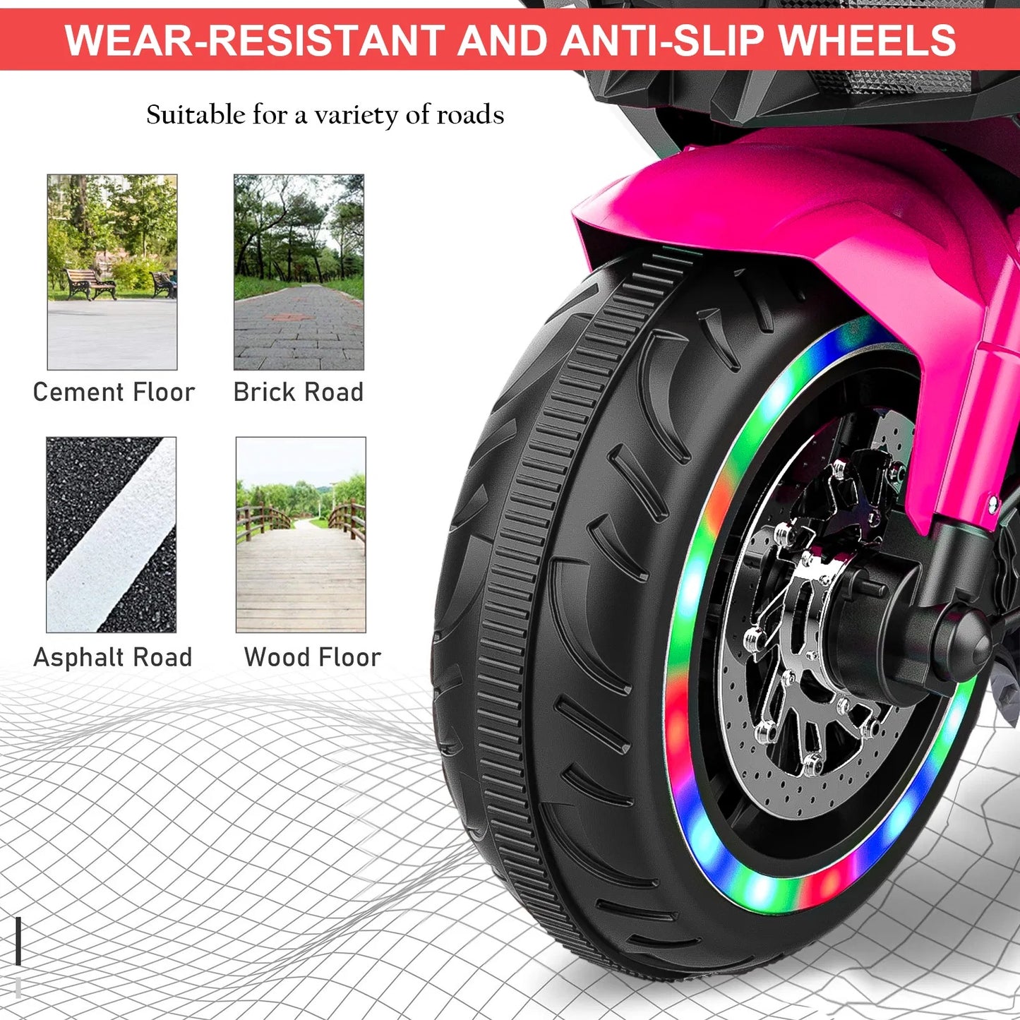 Children's 12V Electric Motorcycle