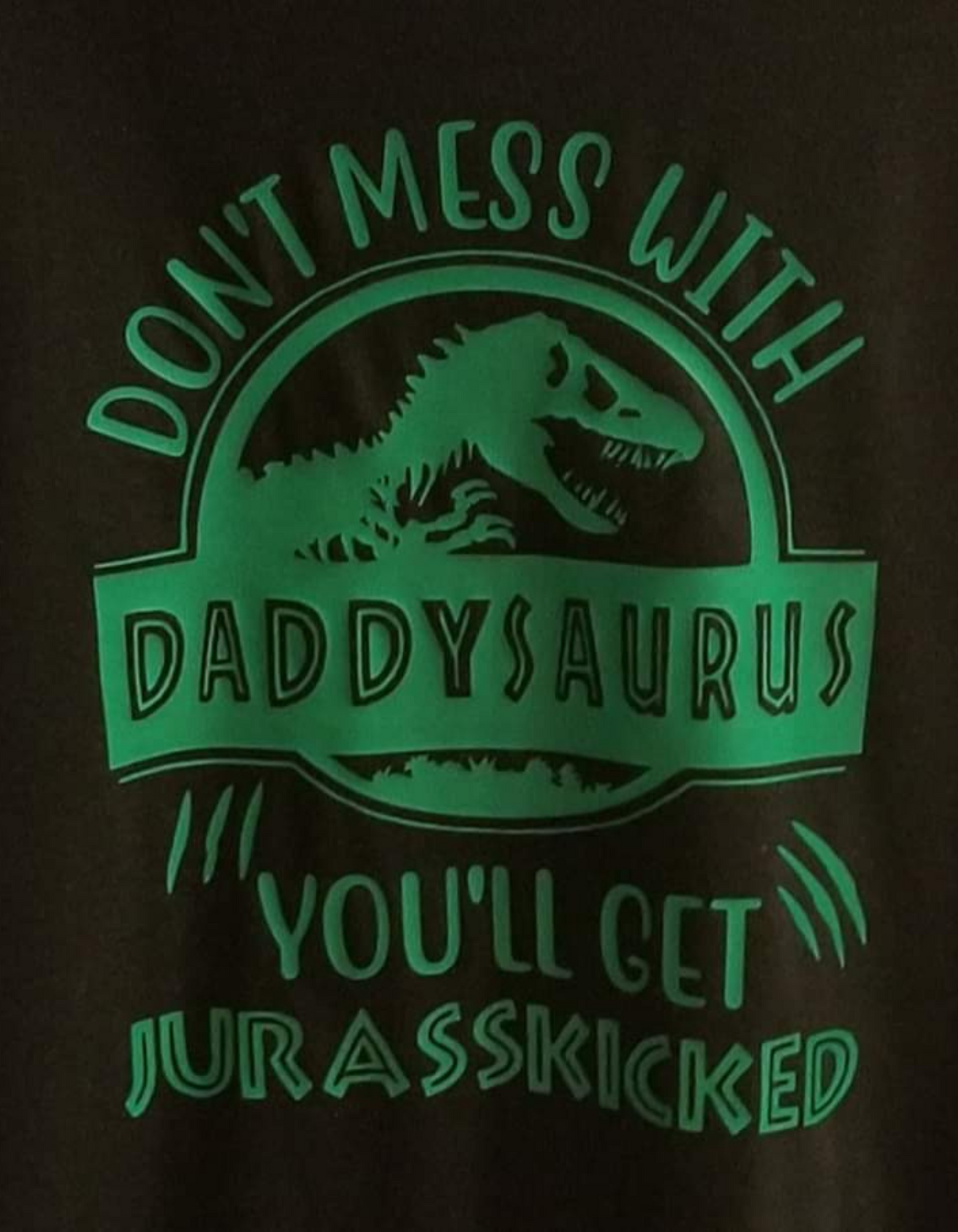 Don't Mess With 'Mama' or 'Daddy' saurus T-Shirt