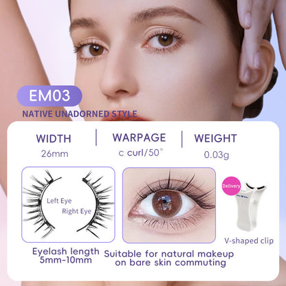 Natural Magnetic False Eyelashes