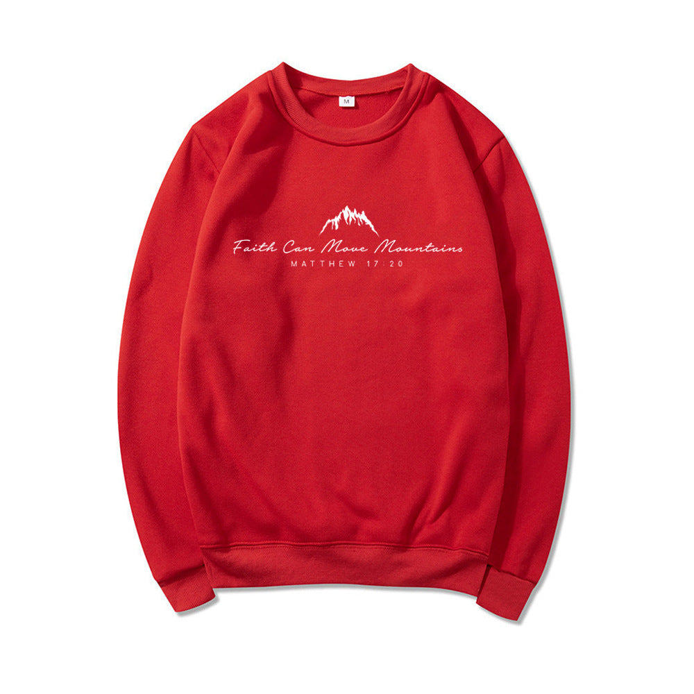 Faith Can Move Mountains Sweatshirt