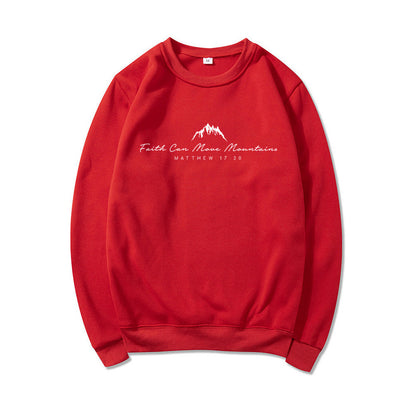 Faith Can Move Mountains Sweatshirt