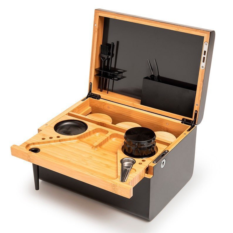 Bamboo Tobacco Storage Box