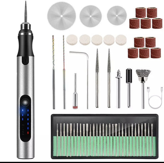Mini Rechargeable Engraving Pen Sets