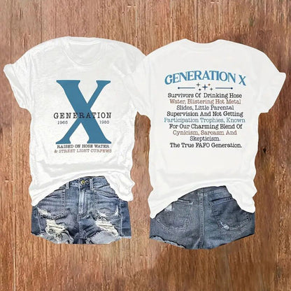 Generation X Casual T-Shirt