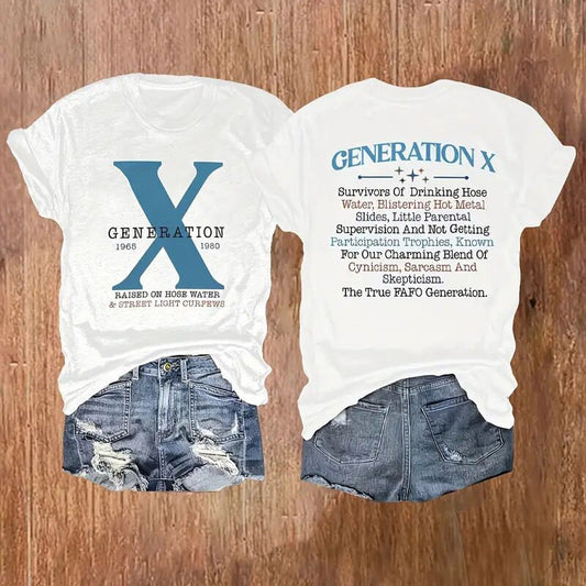 Generation X Casual T-Shirt