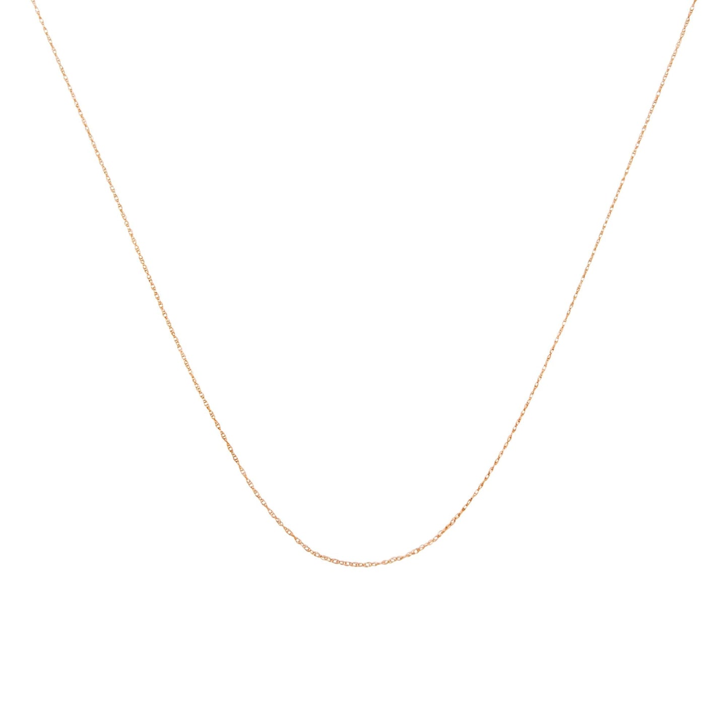 10K Rope Chain Necklace