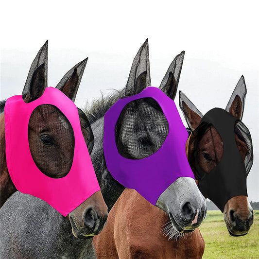 Lycra Horse Fly Mask