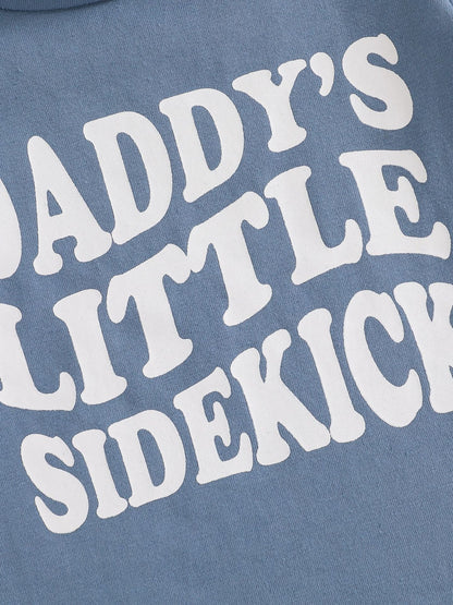 Daddy's Little Sidekick Outfit 2pcs set