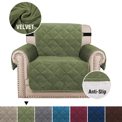 Velvet Plush Sofa Cover