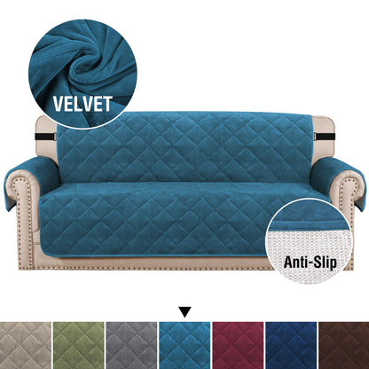 Velvet Plush Sofa Cover