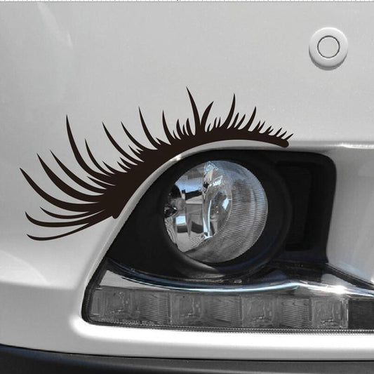 Vehicle Eyelash Decals