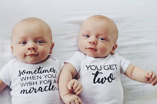 Baby Twin Onesies 2pk