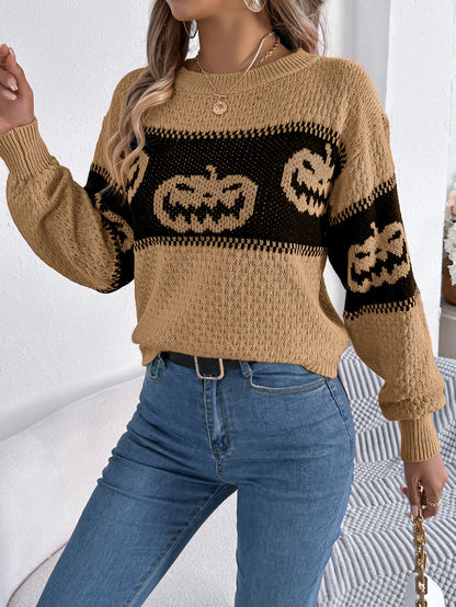 Women's Jack-O-Lantern Sweater