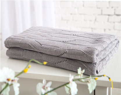 Baby Bamboo Knit Blanket