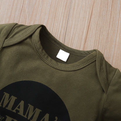 Mama's Boy Camo Outfit 3pcs set