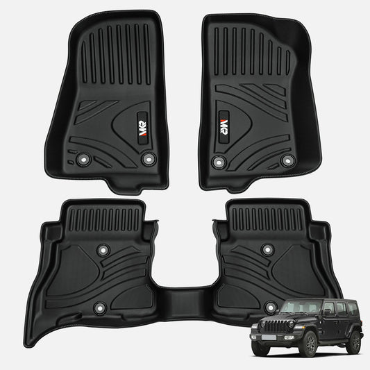 2021-2024 Jeep Wrangler 4XE MKR All-Weather Floor Mats
