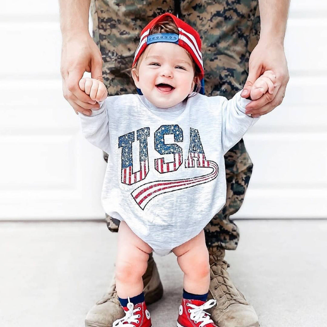 Baby Oversized USA Onesie