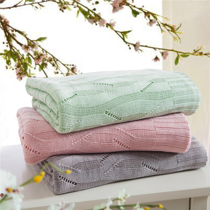 Baby Bamboo Knit Blanket