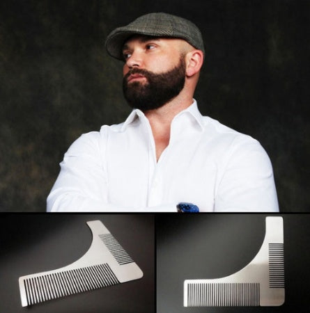 Stainless Steel Beard Grooming Tool