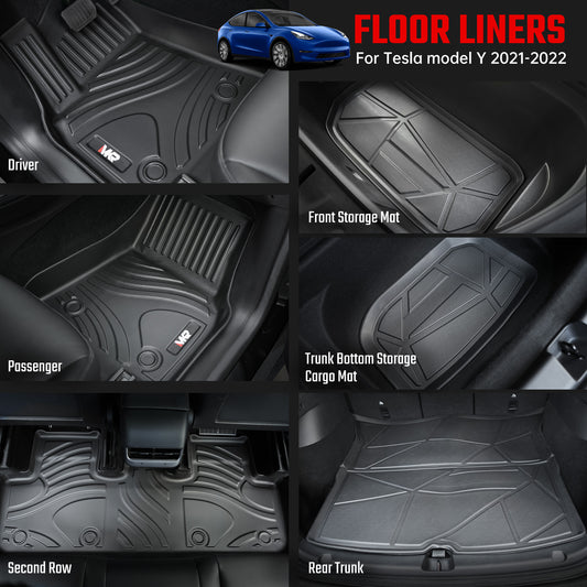2021-2022 Model Y MKR All-Weather Floor Mats