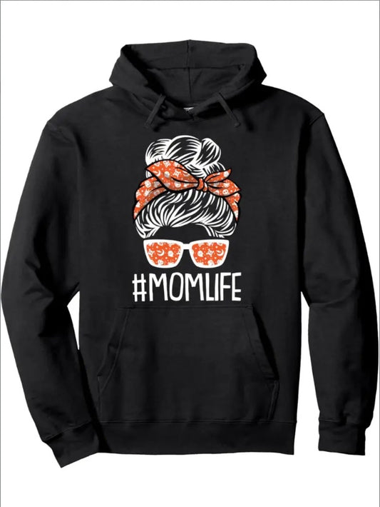 Women's #Mom Life Hoodie