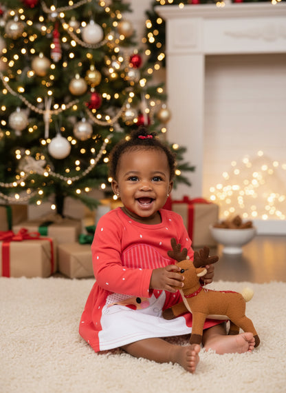 Baby Girl's Santa Dress