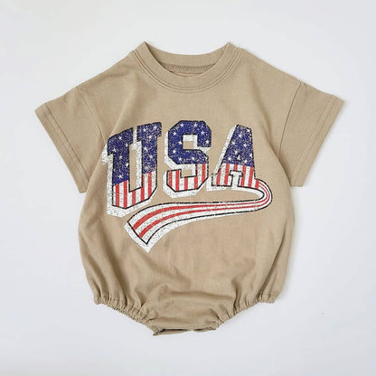 Baby Oversized USA Onesie
