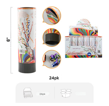 Party Go Poppers 24pk