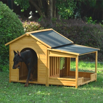 Large Wooden Doghouse