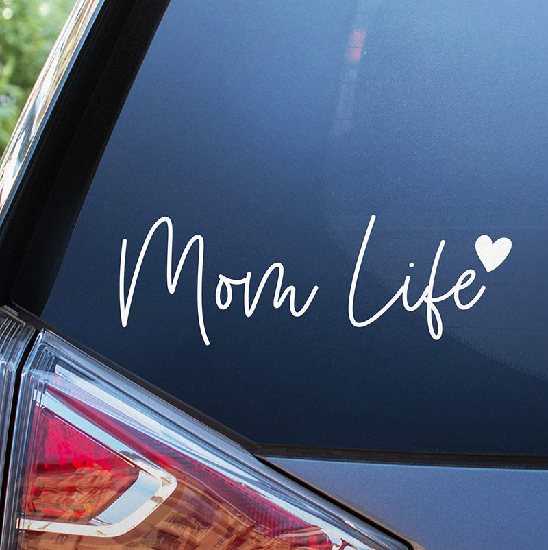 Mom Life Vehicle Decal