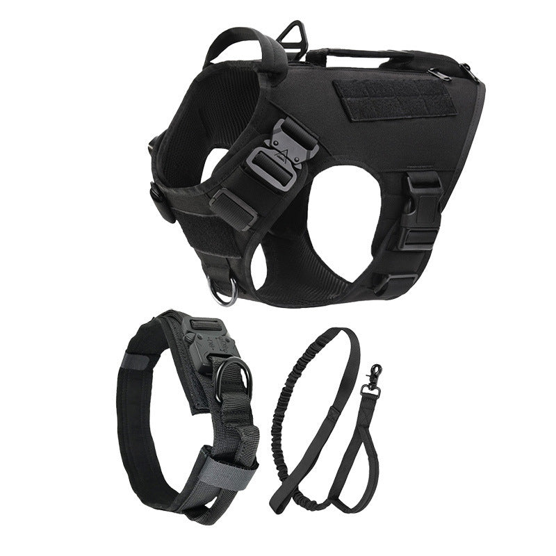 Pet Tactical Harness 3 pcs set