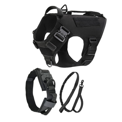 Pet Tactical Harness 3 pcs set