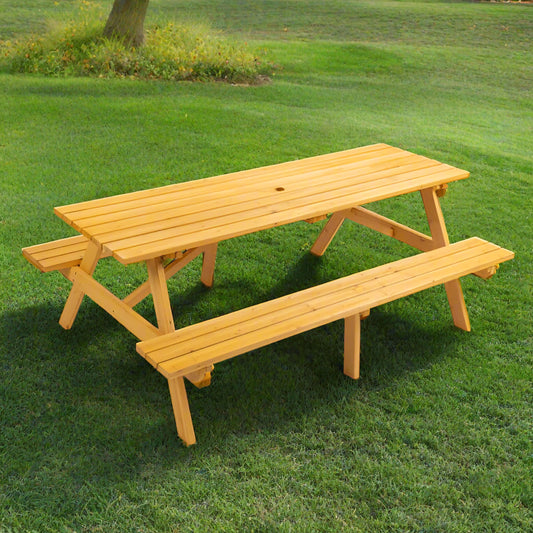 Wooden Picnic Table