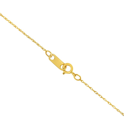 10K Rope Chain Necklace
