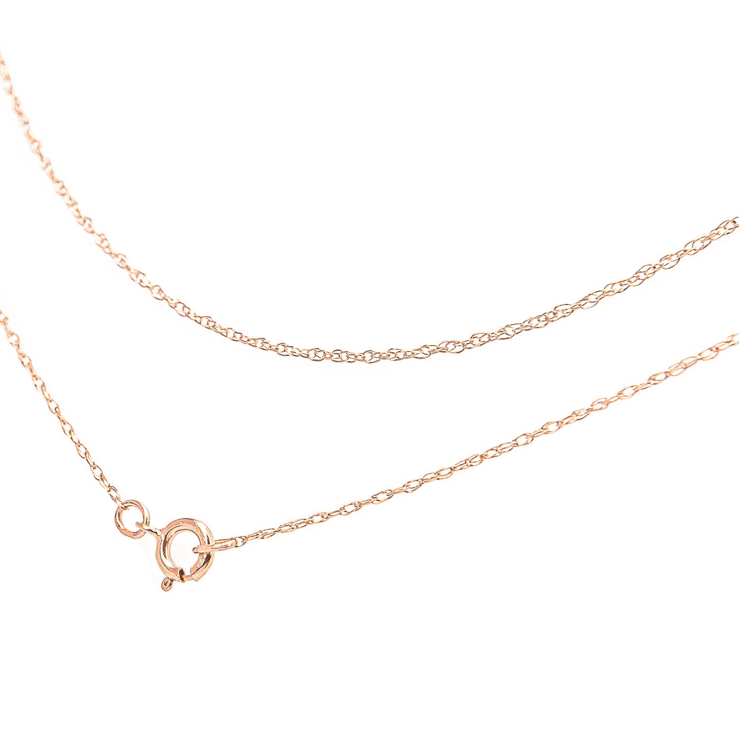 10K Rope Chain Necklace