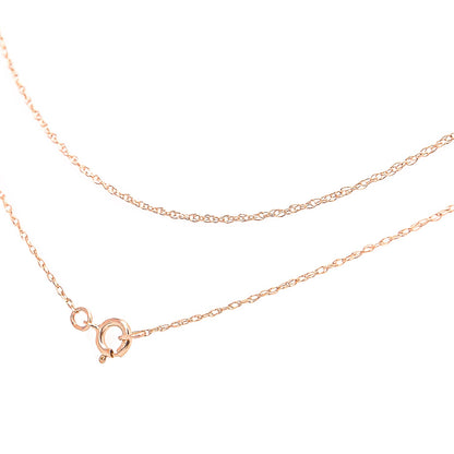 10K Rope Chain Necklace