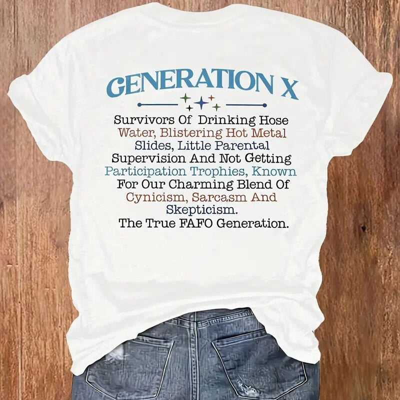Generation X Casual T-Shirt