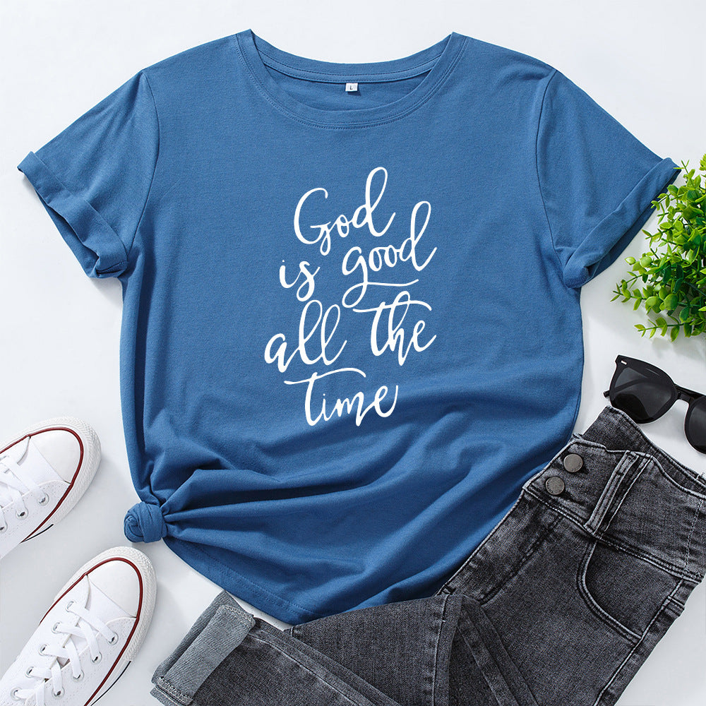 Women's God Is Good All The Time T-Shirt