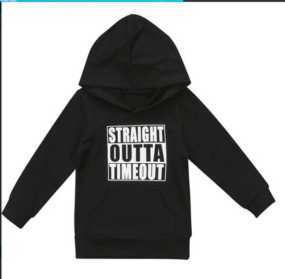 Boy's Straight Outta Timeout Hoodie