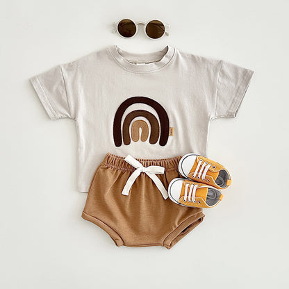 Baby Rainbow Outfit 2pcs set