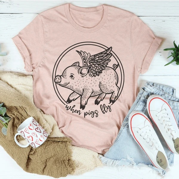 Women's When Pigs Fly Shirt