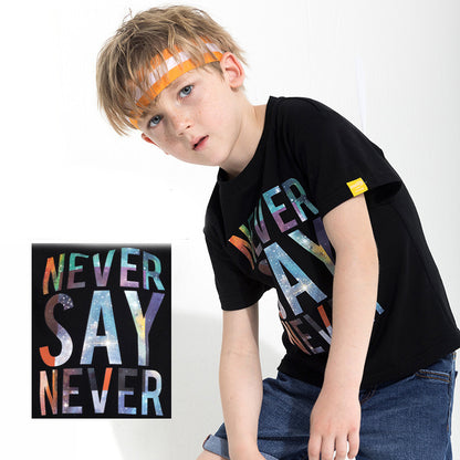 Boy's Never Say Never T-Shirt