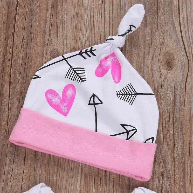 Baby The Princess Has Arrived Outfit 4pcs set