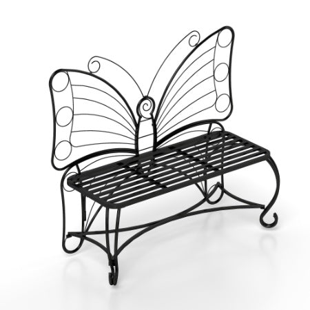 Butterfly Metal Bench