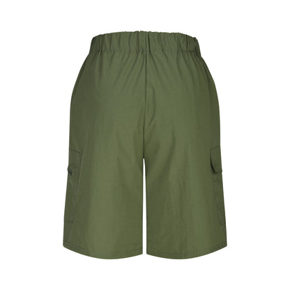 Men's Casual Zipper Cargo Shorts