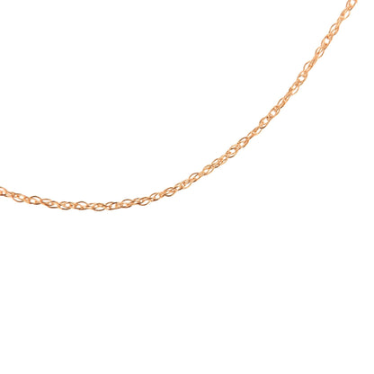 10K Rope Chain Necklace